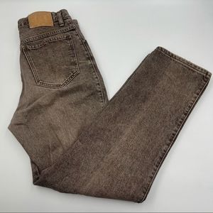 Vintage X-AM Distressed Brown Denim Jeans
